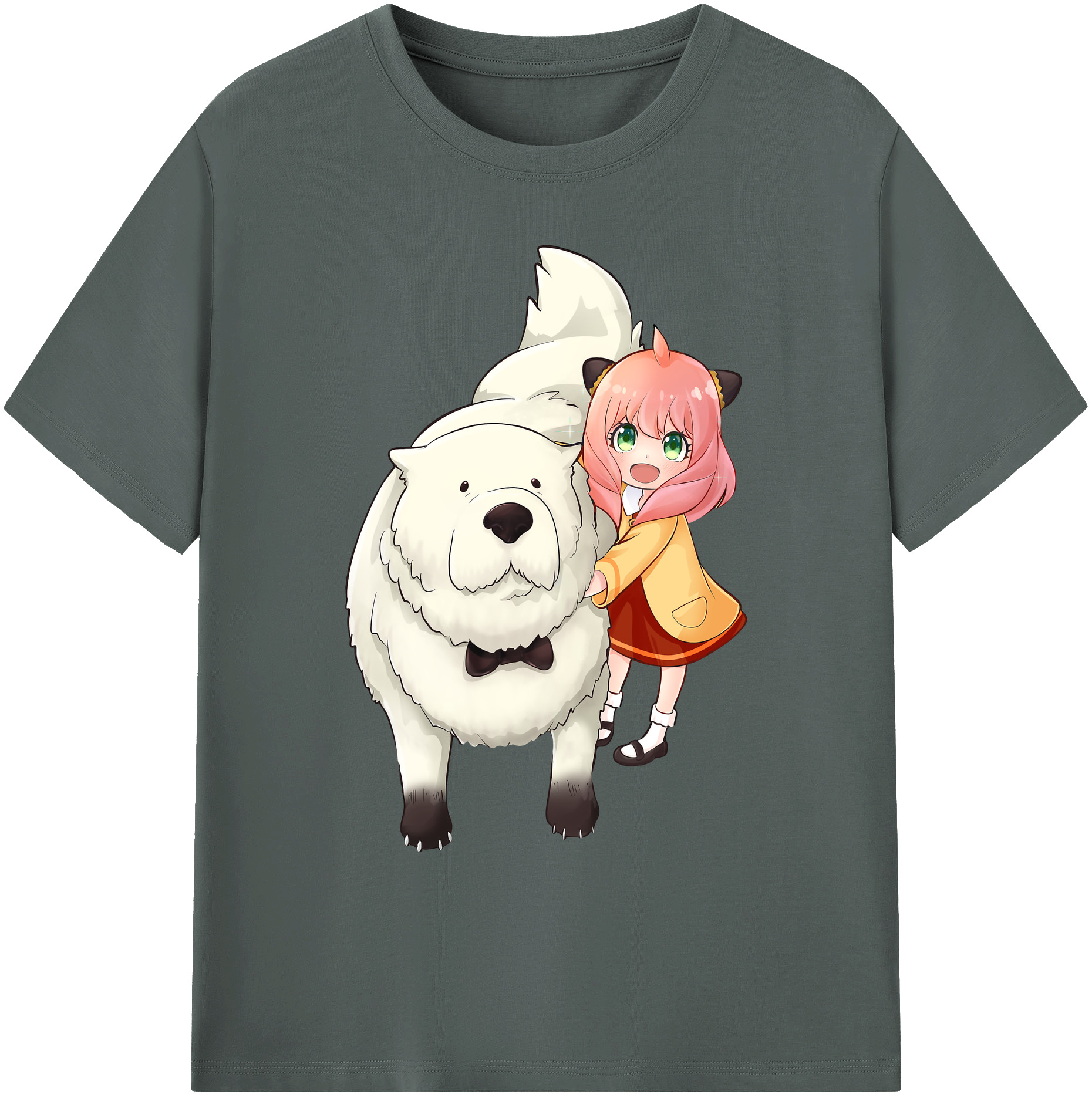 （画像用） SPY×FAMILY间谍家家酒 綿100％ メンズ半袖Tシャツ｜肌触りやわらか＆通気性
